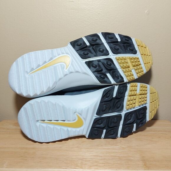 Nike Free Golf NN Wide Shoes Grey Gold Black FQ7875-003 Men's Size 11 W - Picture 6 of 7